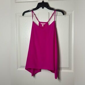 Lily Pulitzer Flowy Neon Silk Top Size XS